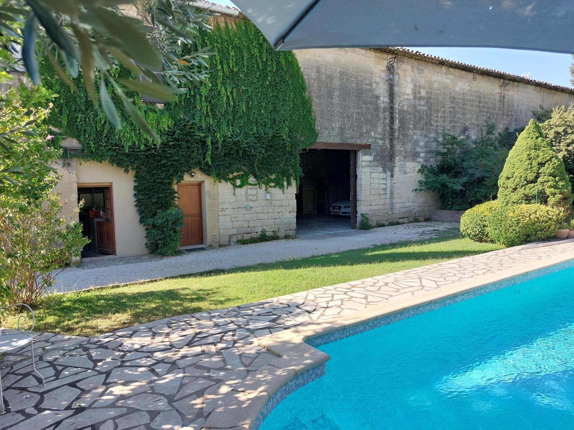 Mas Fontclaire - Sommieres Appartement Buitenkant foto