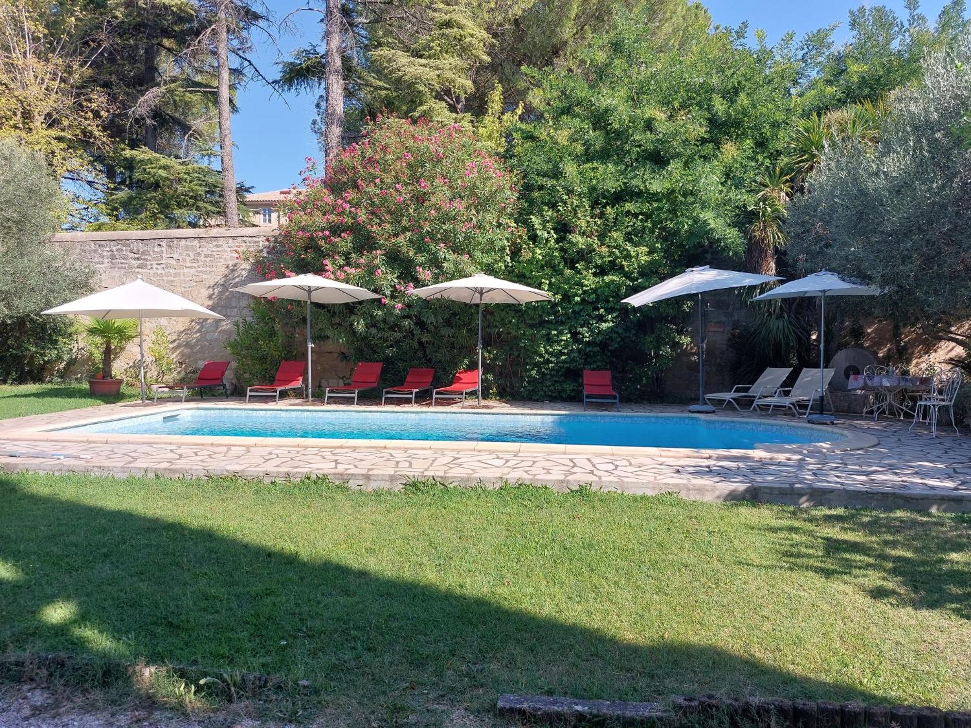 Mas Fontclaire - Sommieres Appartement Buitenkant foto